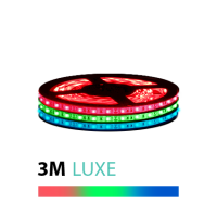 3M - LED Strip Set 5050 - LUXE - IP54 - RGB 12V