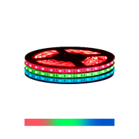 LED Strip 5050 - LUXE - IP65 RGB 24V Silicone