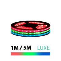 LED Strip Set 5050 - LUXE - IP65 - RGB 24V - SILICONE