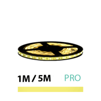 1M - LED Strip Set 3528 - PRO - IP20 - WARM WIT (3000K) 12V