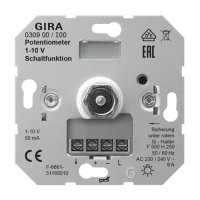 Controller LED Dimmer Gira 1-10V